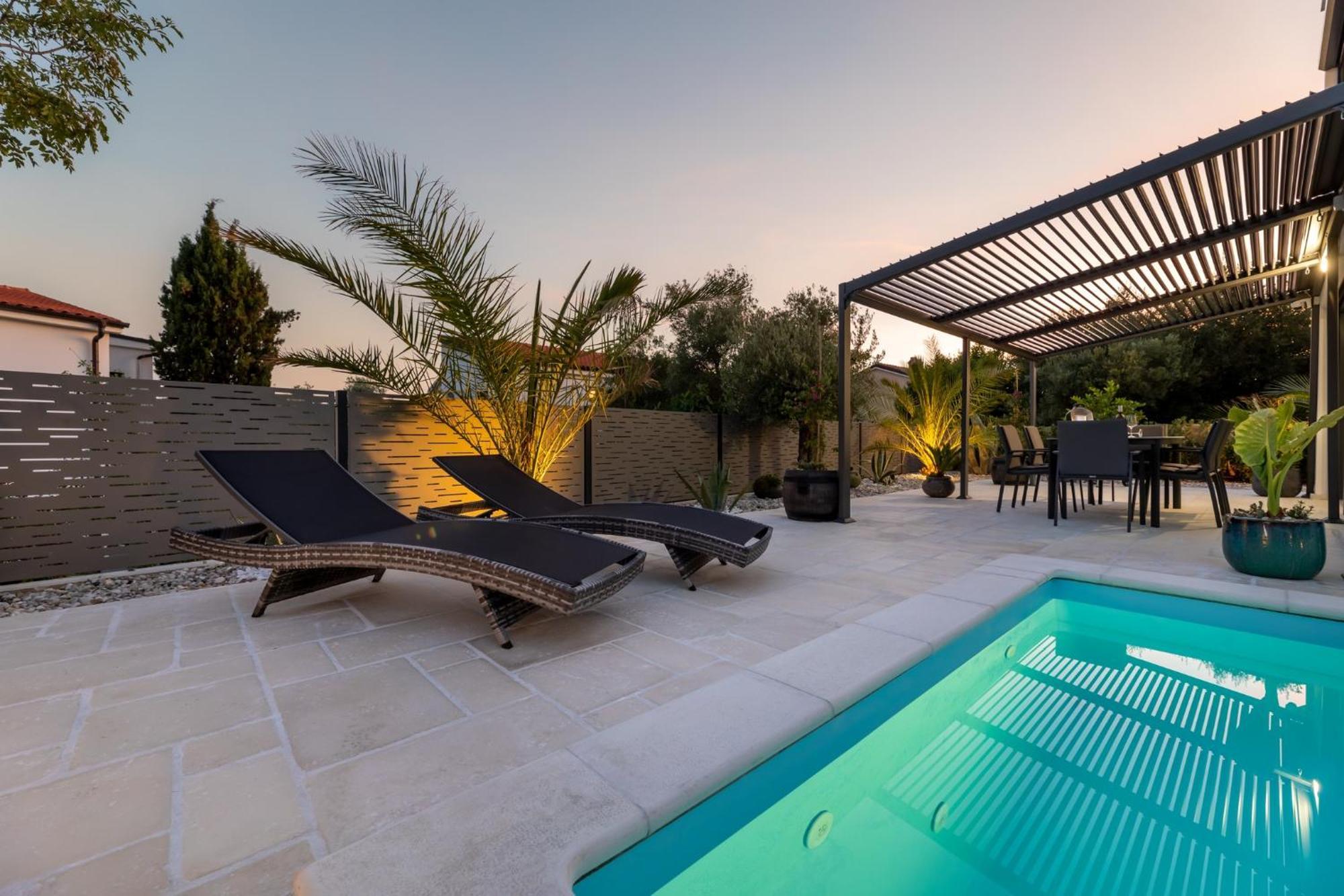 Luxury Villa Adria Apartments Krk Town Exterior foto